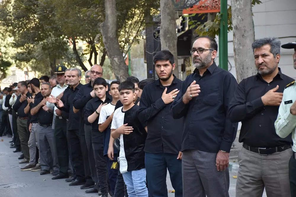 کاروان غم در اراک برپا شد