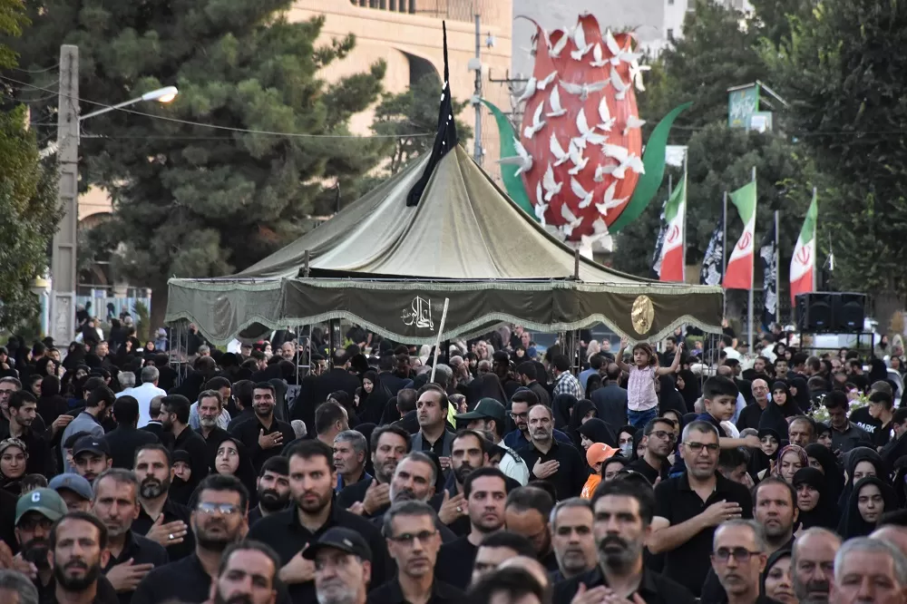 کاروان غم در اراک برپا شد