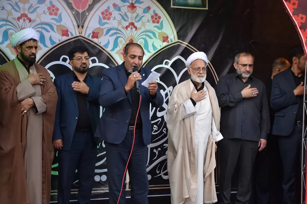 کاروان غم در اراک برپا شد