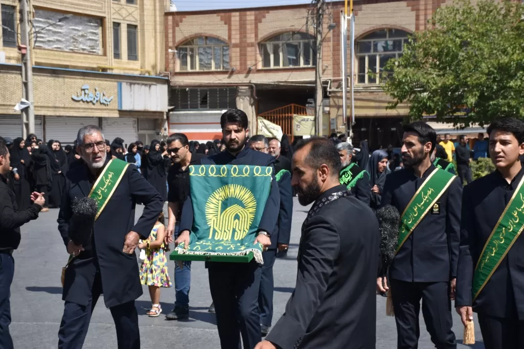 تجمع عزاداران رضوی در اراک