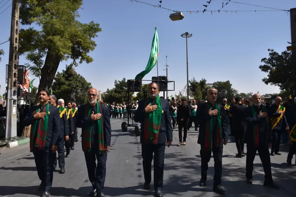 تجمع عزاداران رضوی در اراک