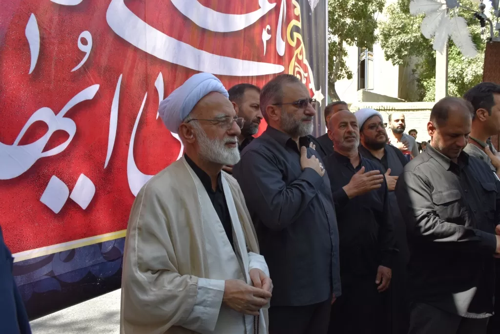 تجمع عزاداران رضوی در اراک