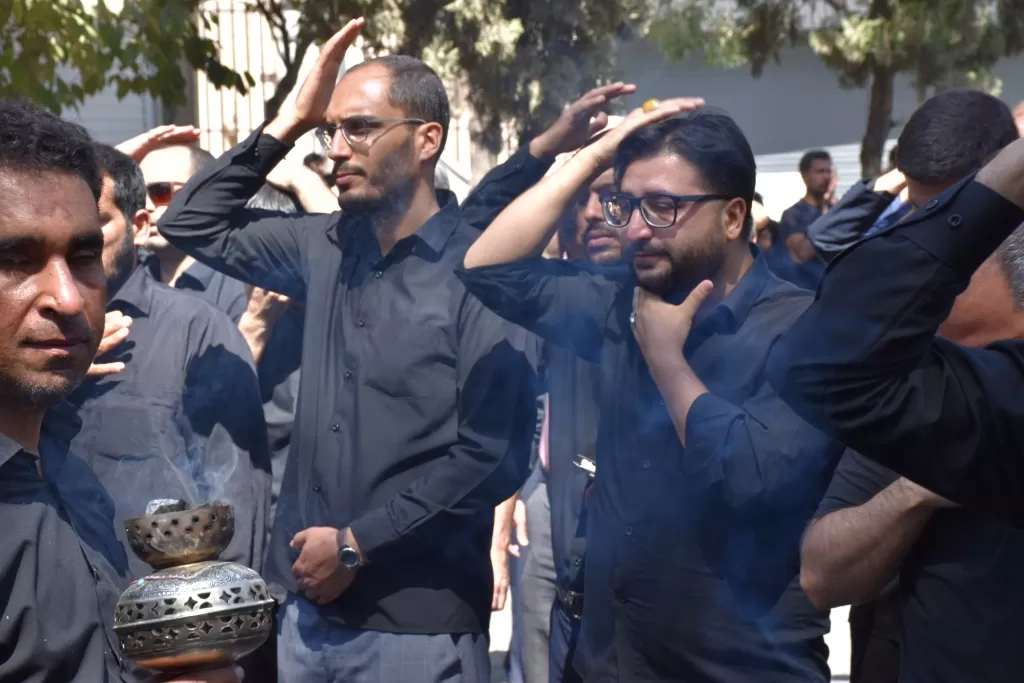 تجمع عزاداران رضوی در اراک