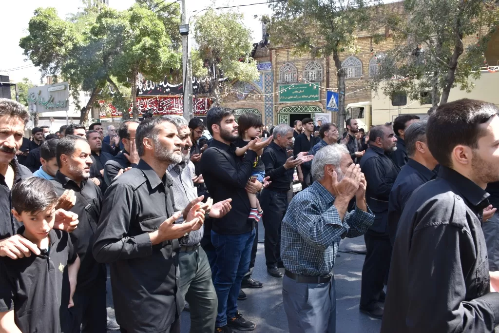 تجمع عزاداران رضوی در اراک