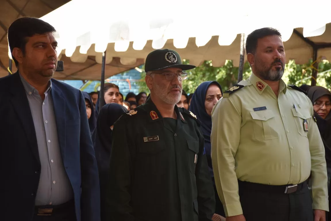 آئین نواختن زنگ مهر مقاومت در اراک