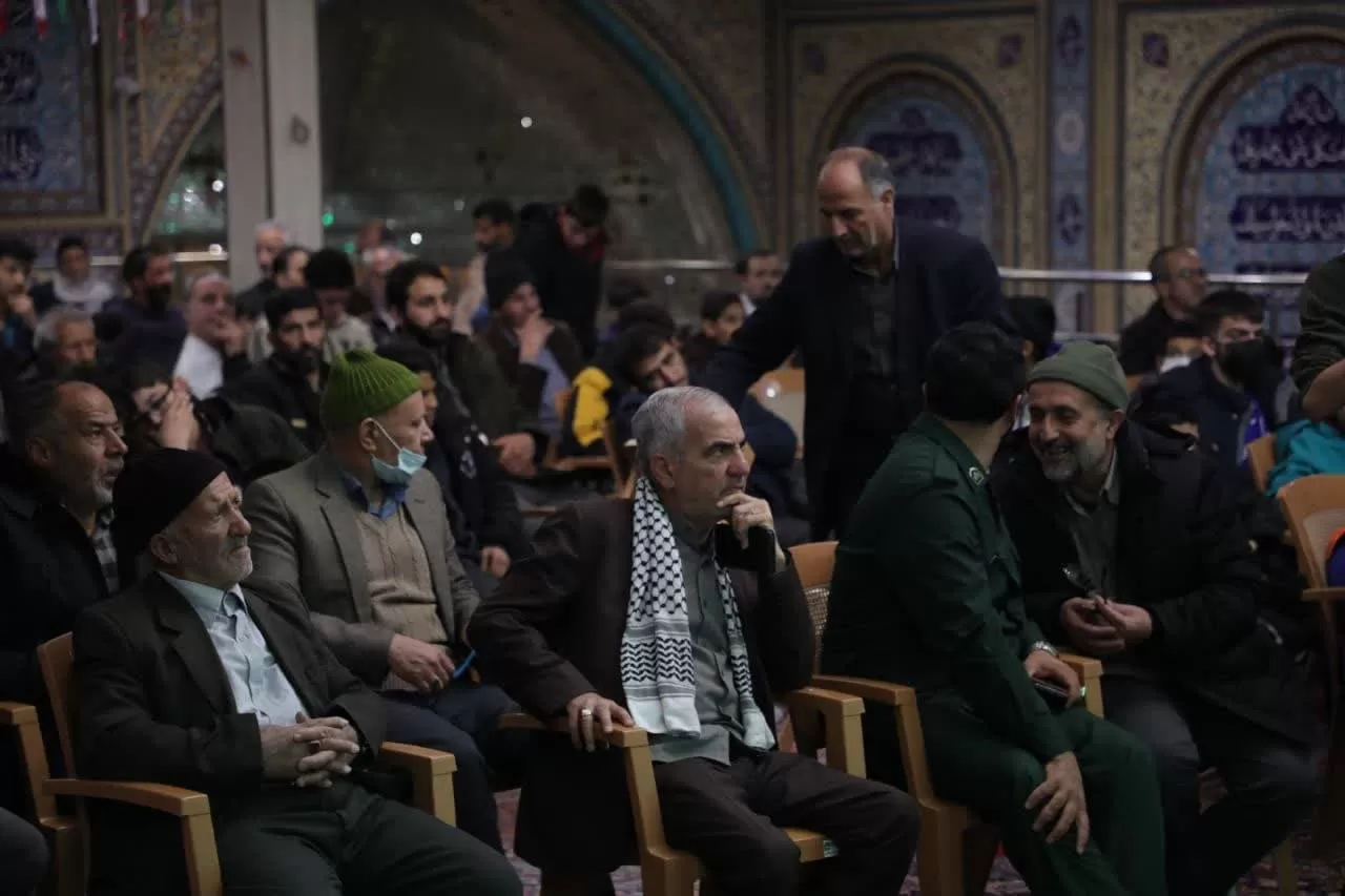 مراسم یادبود سالگرد شهید سلیمانی در سنجان