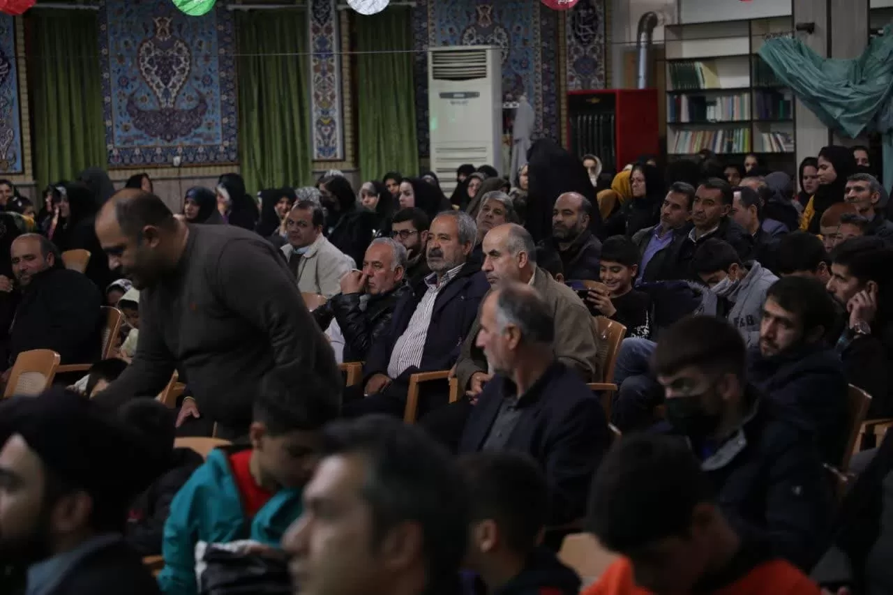 مراسم یادبود سالگرد شهید سلیمانی در سنجان