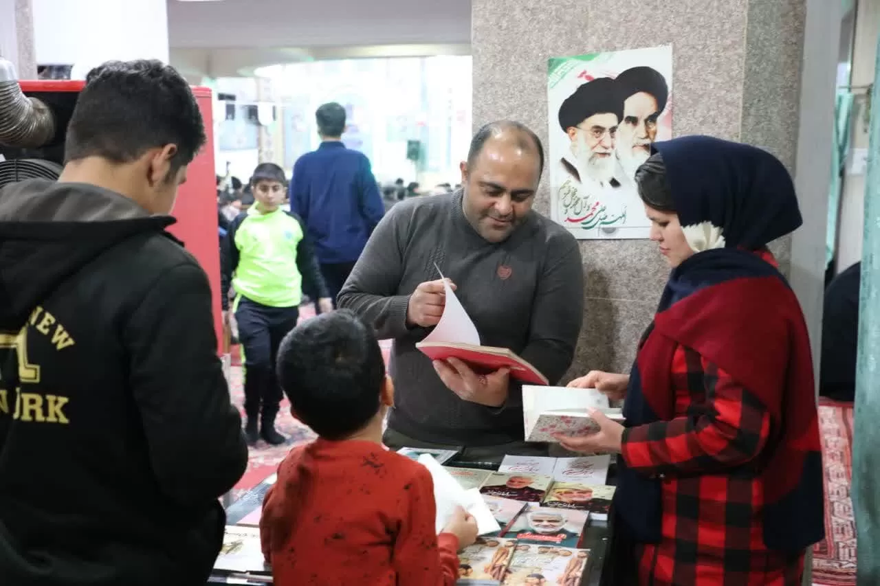 مراسم یادبود سالگرد شهید سلیمانی در سنجان