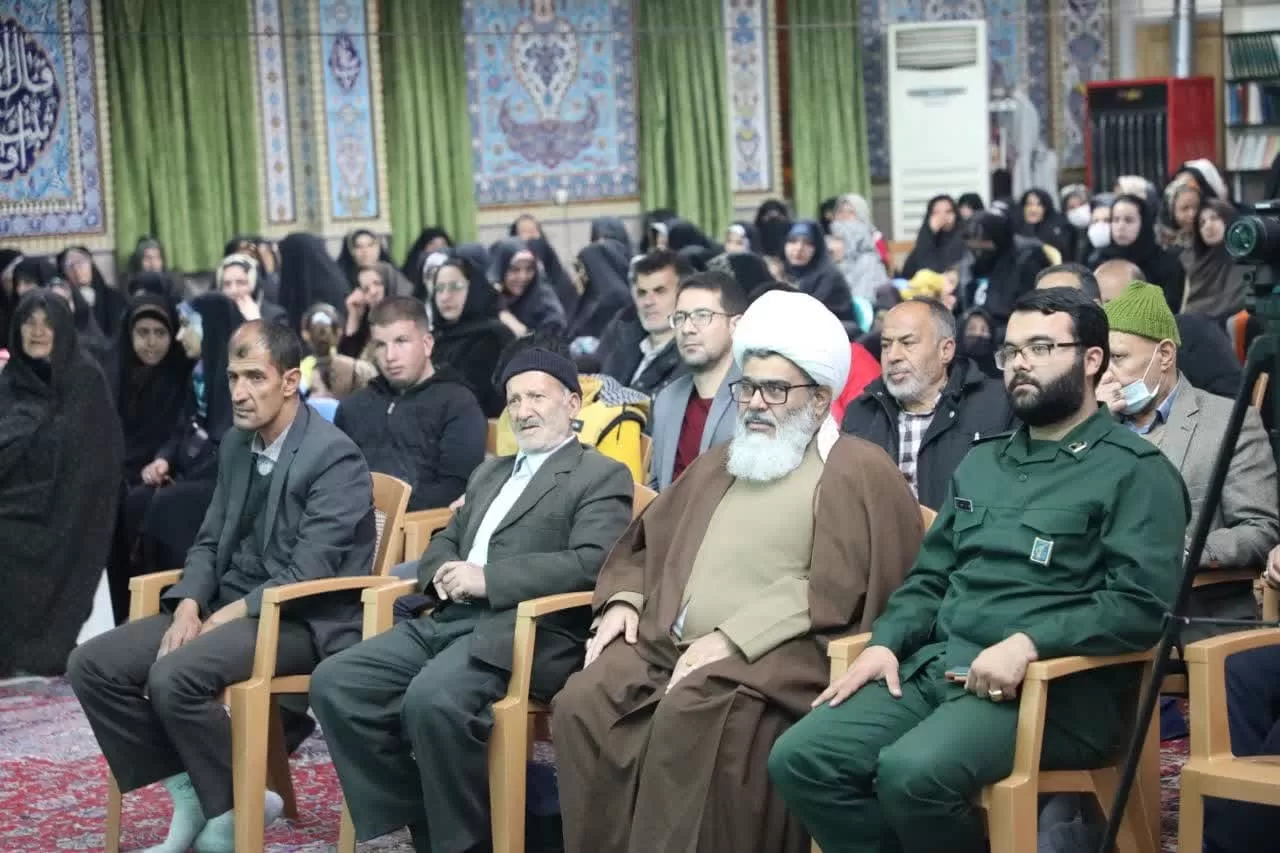 مراسم یادبود سالگرد شهید سلیمانی در سنجان