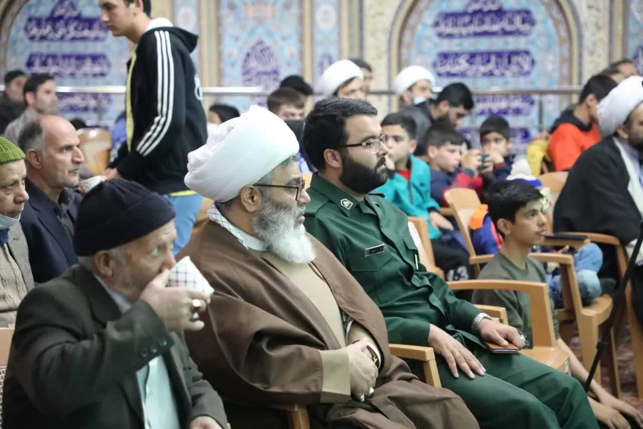 مراسم یادبود سالگرد شهید سلیمانی در سنجان