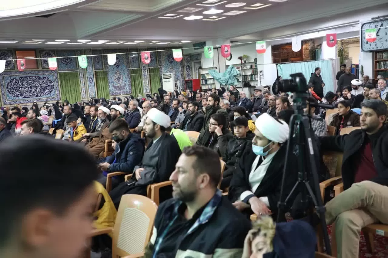 مراسم یادبود سالگرد شهید سلیمانی در سنجان