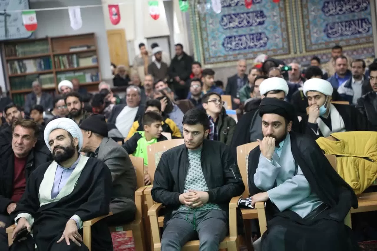 مراسم یادبود سالگرد شهید سلیمانی در سنجان