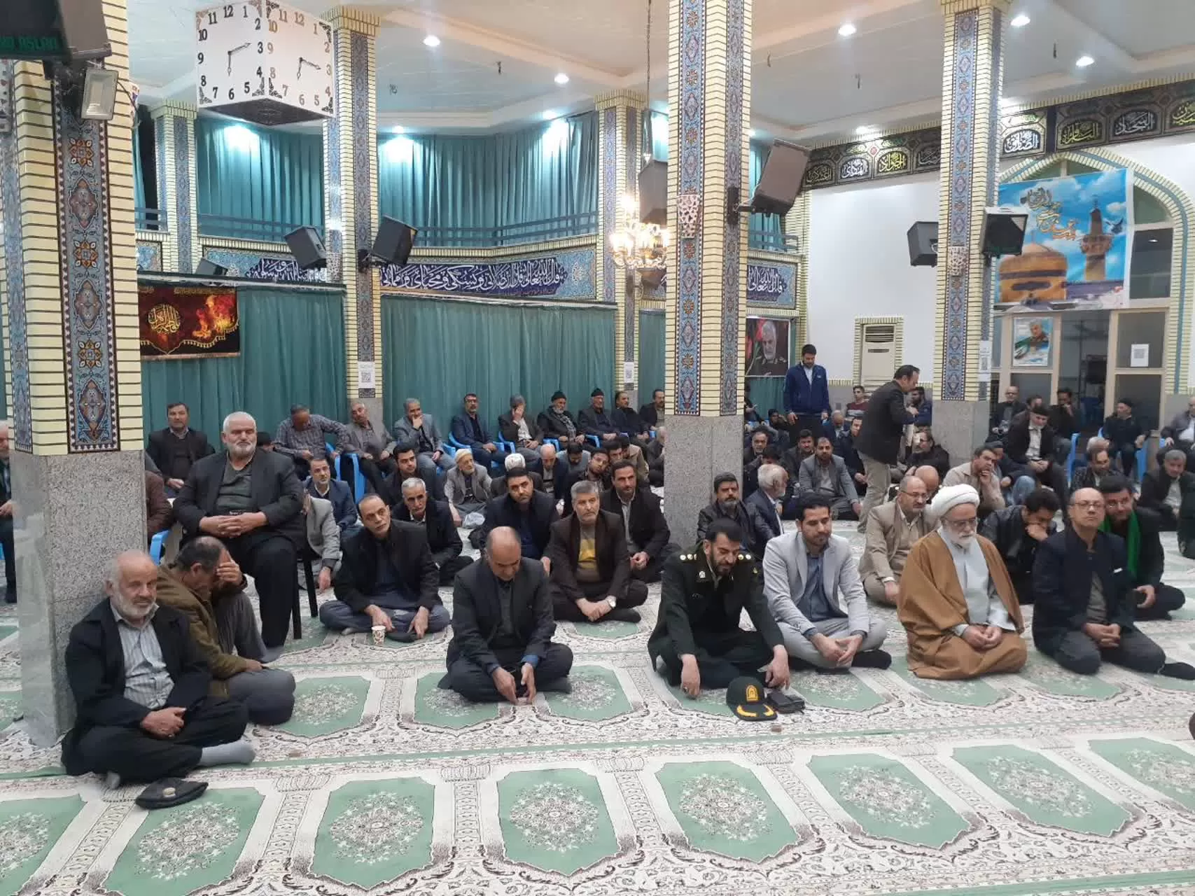 تجمع مردم دلیجان در محکومیت جنایت تروریستی کرمان