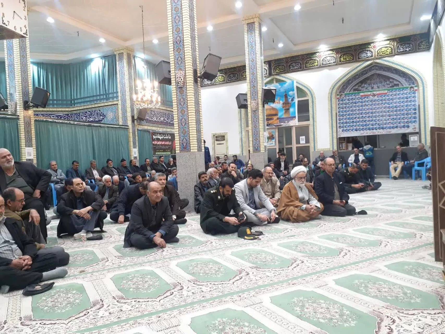 تجمع مردم دلیجان در محکومیت جنایت تروریستی کرمان
