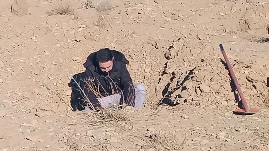 کاشت نهال توسط بسیجیان اراک