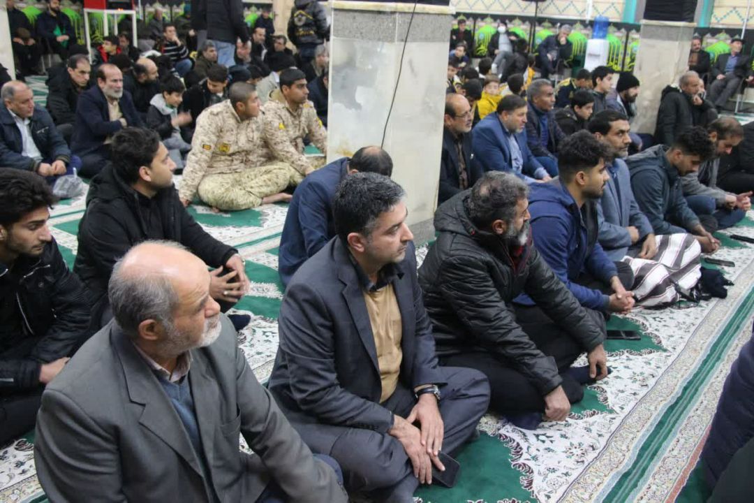 مراسم عزاداری وفات حضرت ام‌البنین (س) در ساوه
