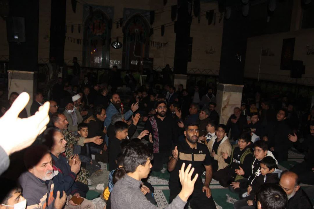 مراسم عزاداری وفات حضرت ام‌البنین (س) در ساوه