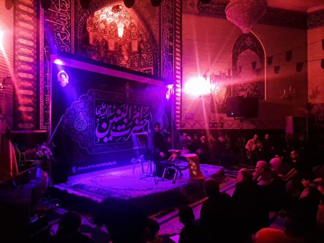 مراسم عزاداری وفات حضرت ام‌البنین (س) در ساوه