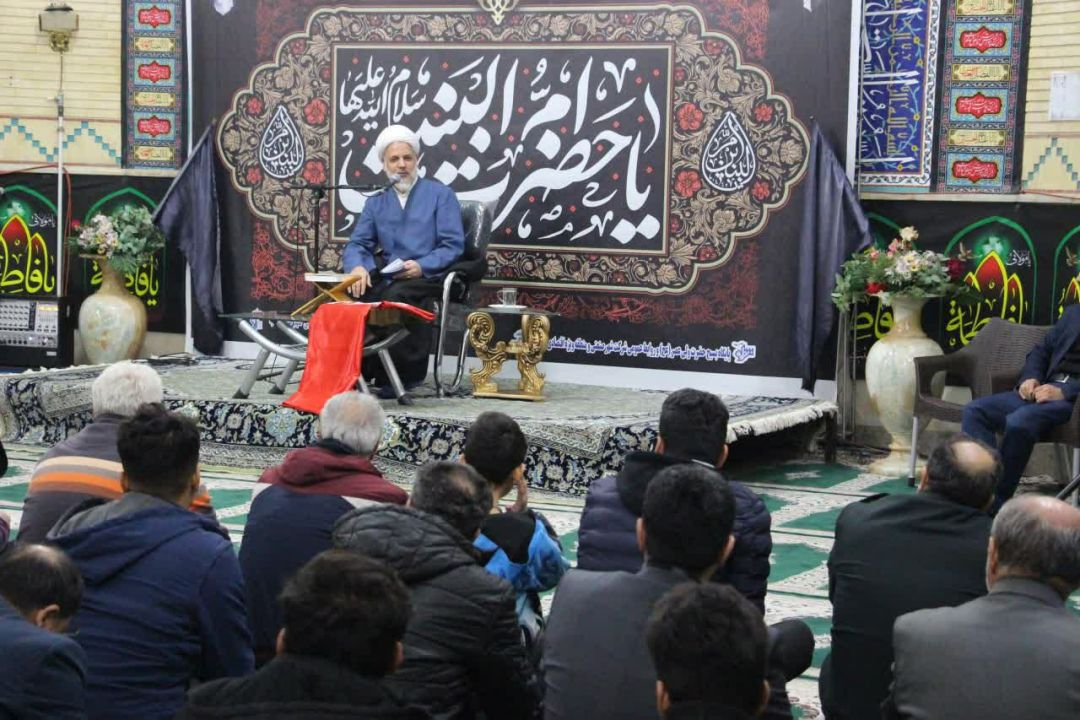 مراسم عزاداری وفات حضرت ام‌البنین (س) در ساوه