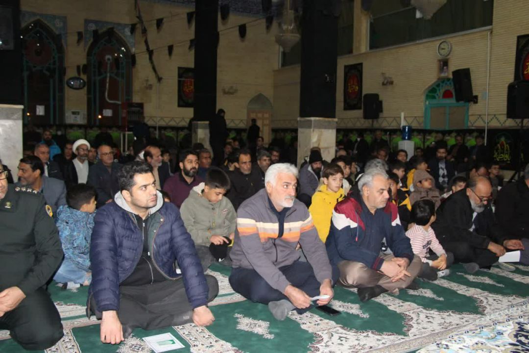 مراسم عزاداری وفات حضرت ام‌البنین (س) در ساوه