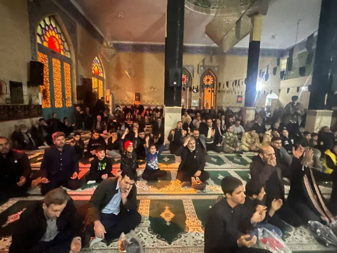 مراسم عزاداری وفات حضرت ام‌البنین (س) در ساوه