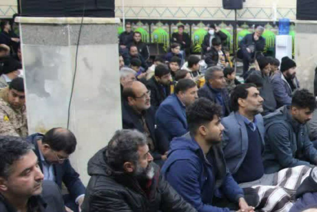 مراسم عزاداری وفات حضرت ام‌البنین (س) در ساوه