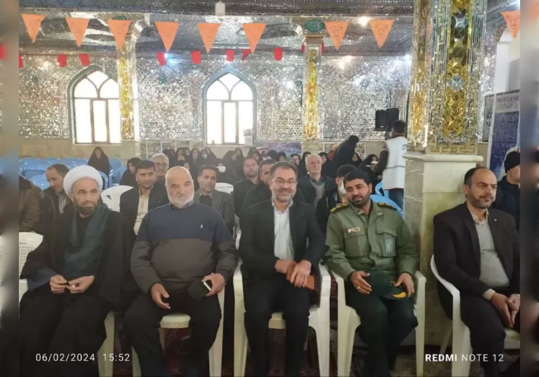 مراسم یادواره شهدا در خنداب برگزار شد