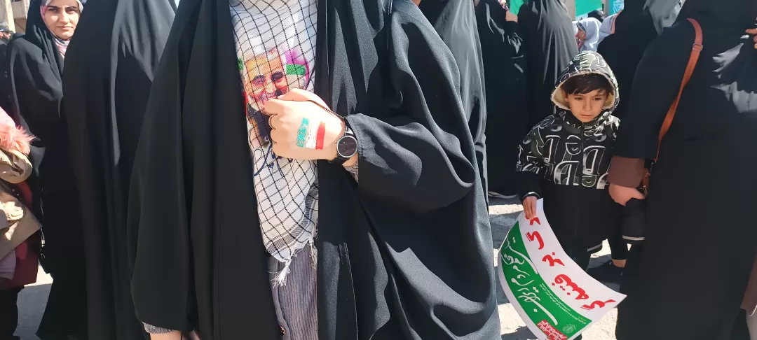 شکوه تماشایی راهپیمایی ۲۲بهمن کمیجان