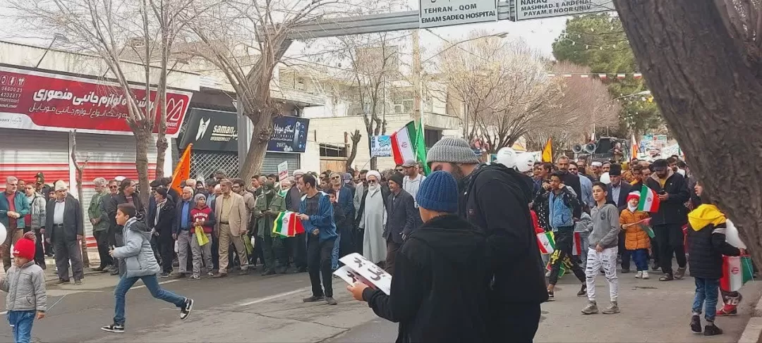 حماسه مردم دلیجان در سالروز پیروزی انقلاب اسلامی