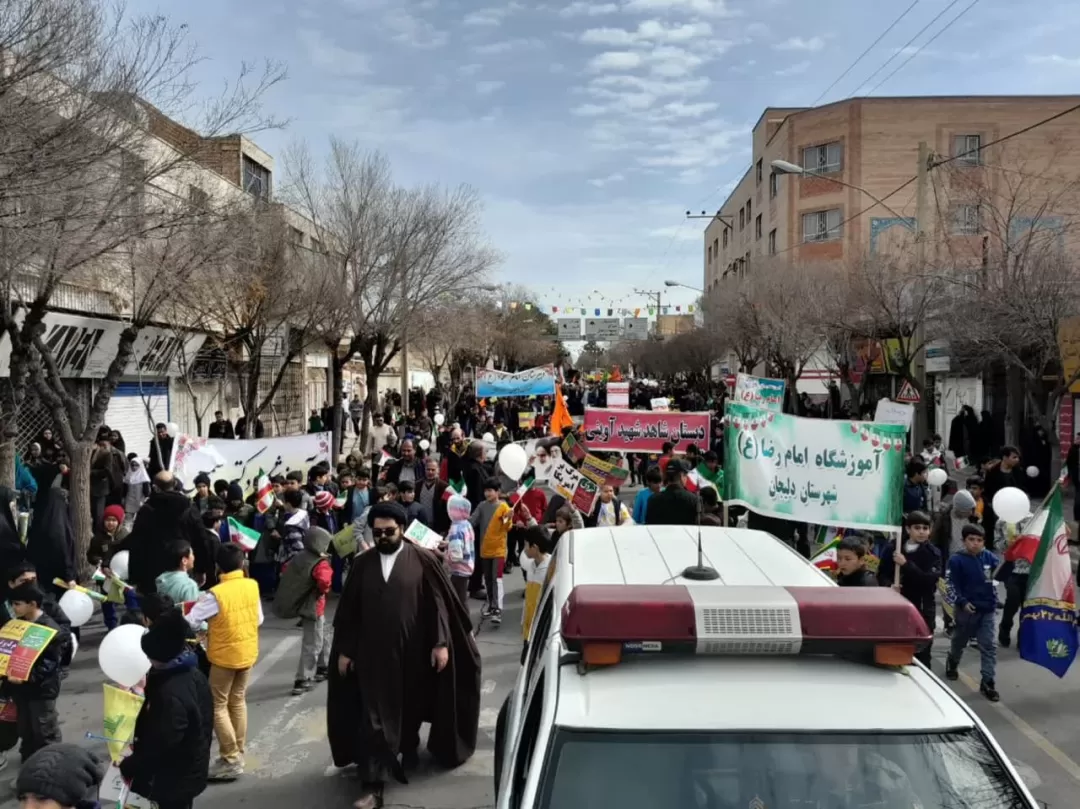 حماسه مردم دلیجان در سالروز پیروزی انقلاب اسلامی