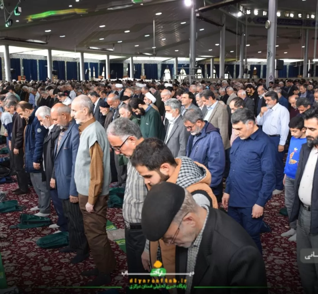 شکوه نماز جمعه در اراک