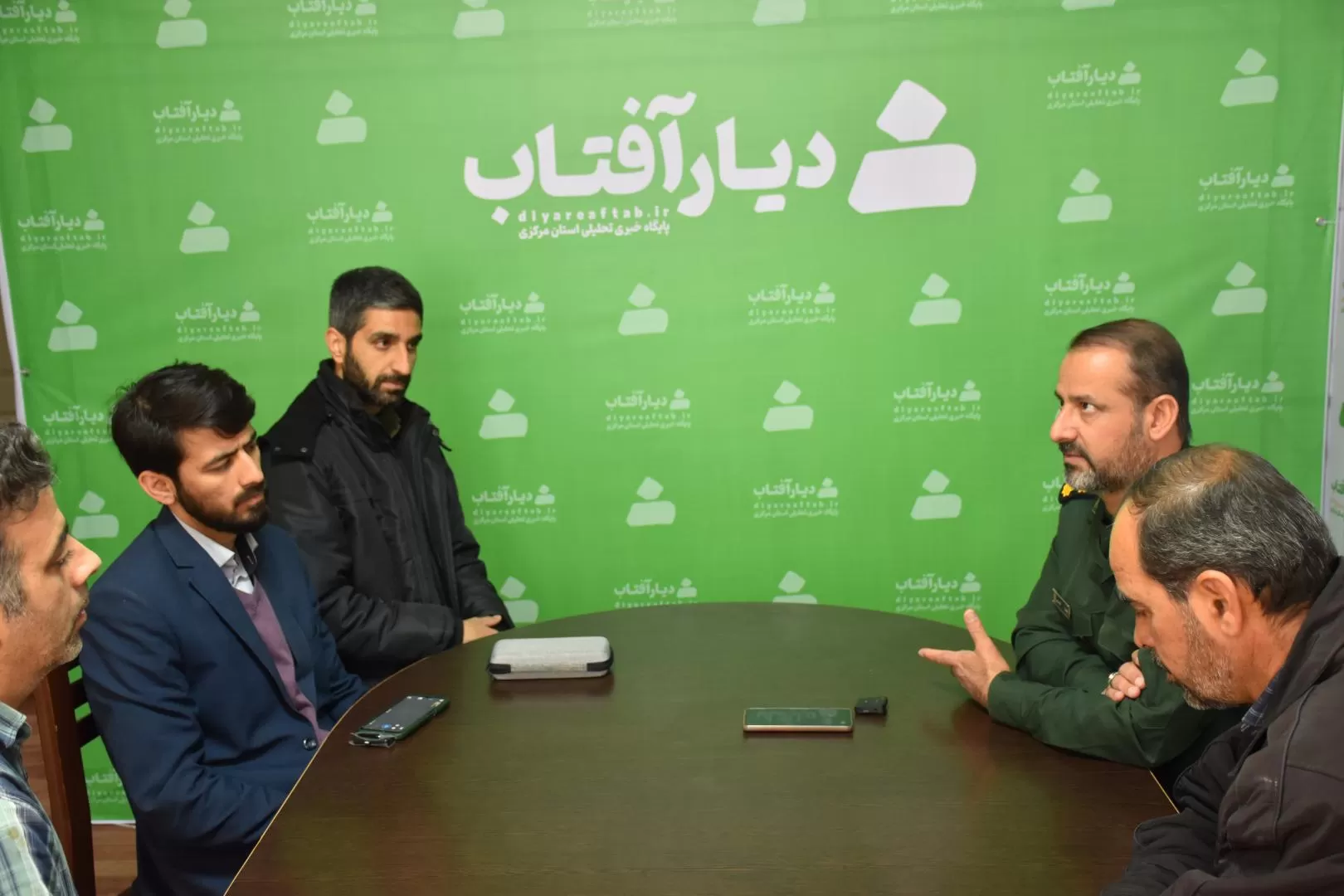 بازدید معاون هماهنگ‌کننده سپاه روح‌الله از «دیار آفتاب»