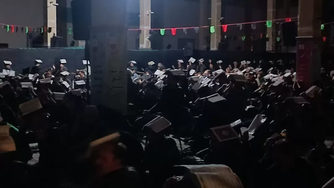 مراسم احیای شب قدر در ساوه