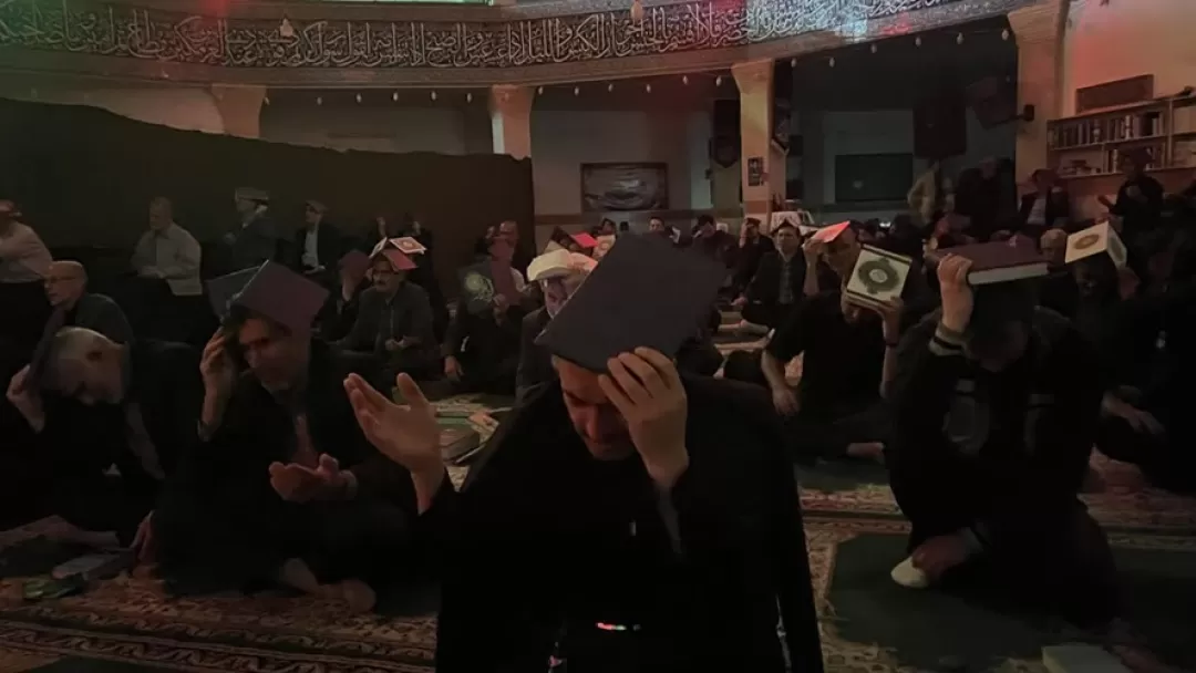 مراسم احیای شب قدر در ساوه