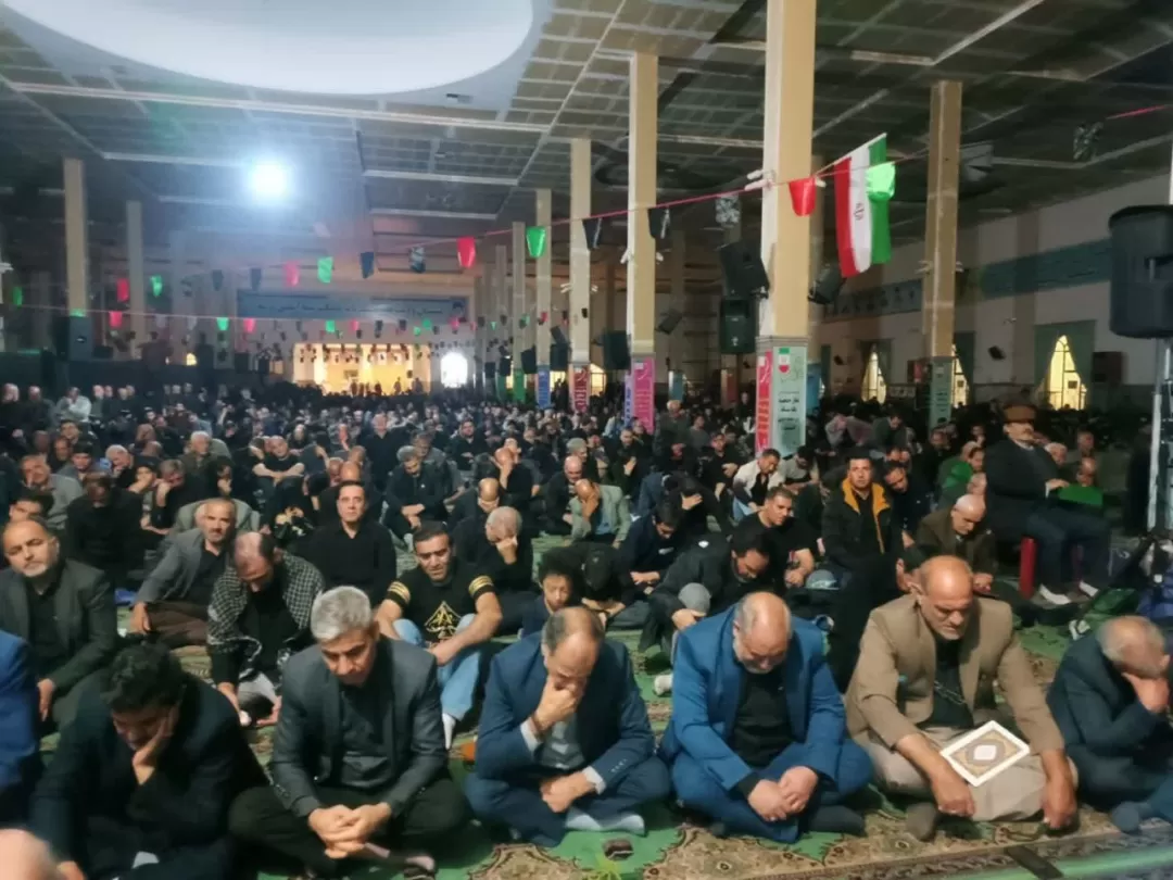مراسم احیای شب قدر در ساوه