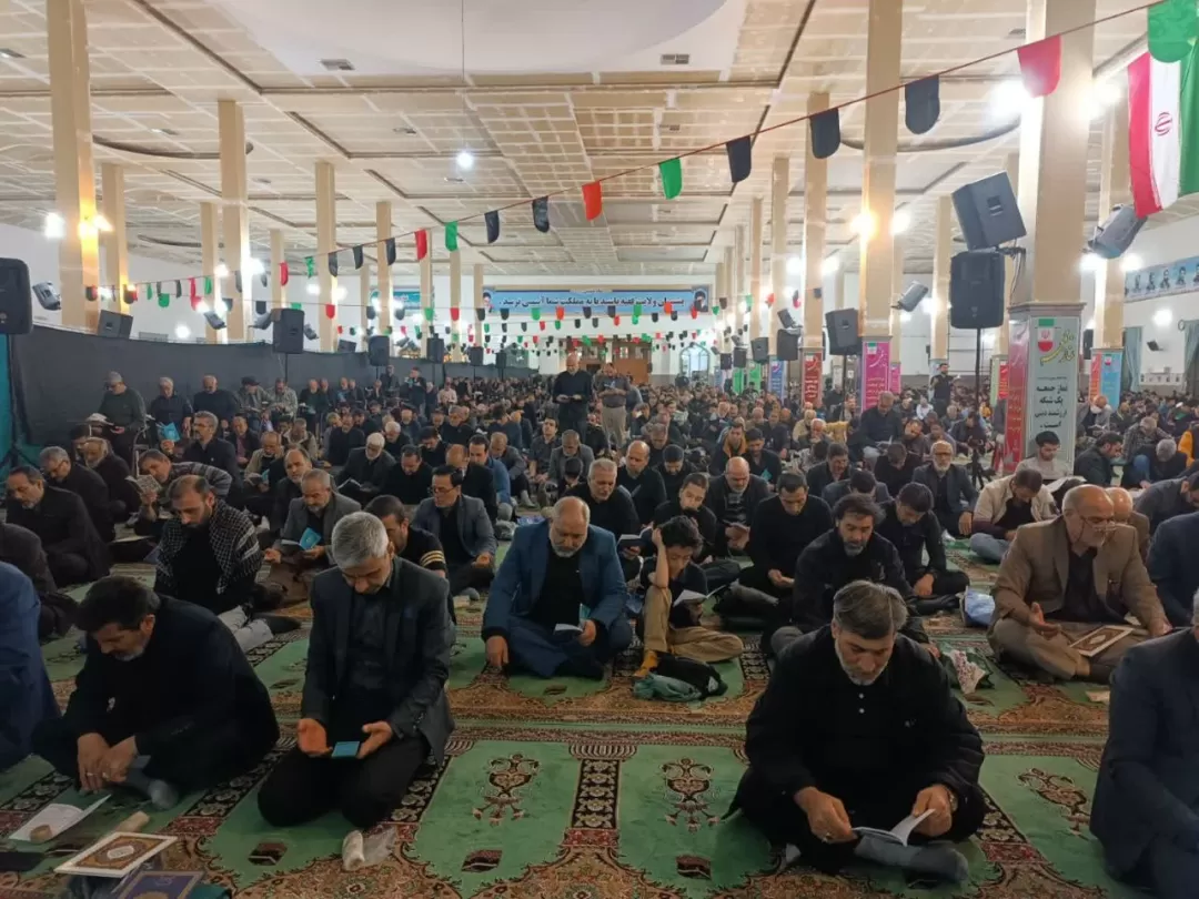 مراسم احیای شب قدر در ساوه