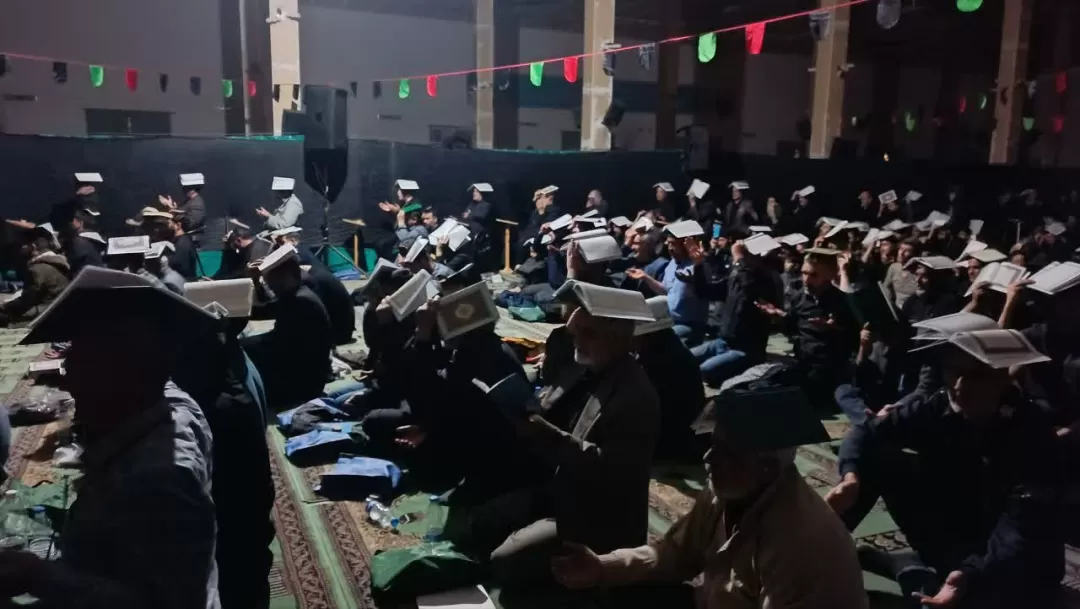 مراسم احیای شب قدر در ساوه