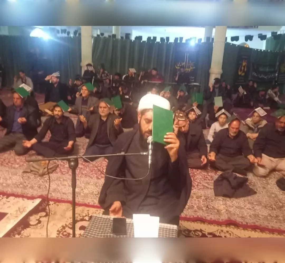 احیای دومین شب قدر در خنداب
