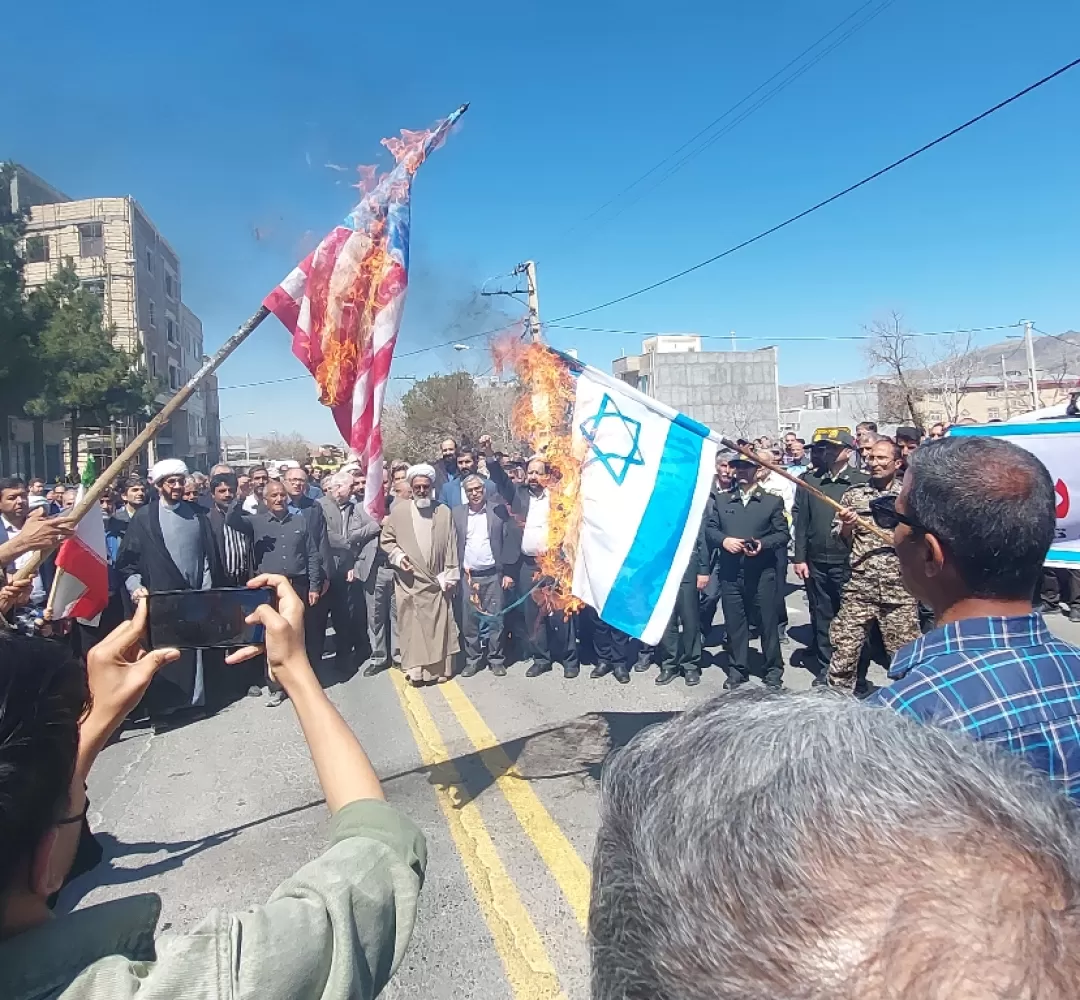 شکوه حضور تفرشیان در روز قدس