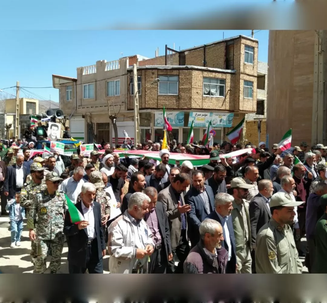 حضور گسترده مردم خنداب در راهپیمایی روز قدس