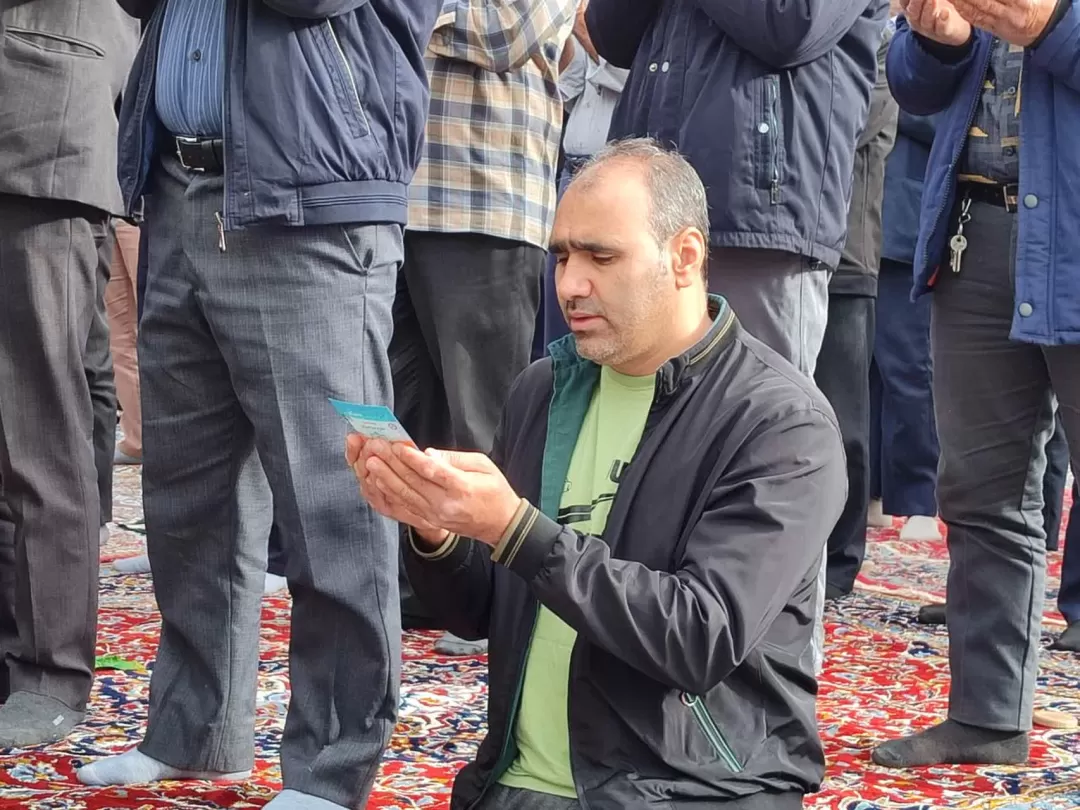 نماز عید بندگی در فراهان برگزار شد