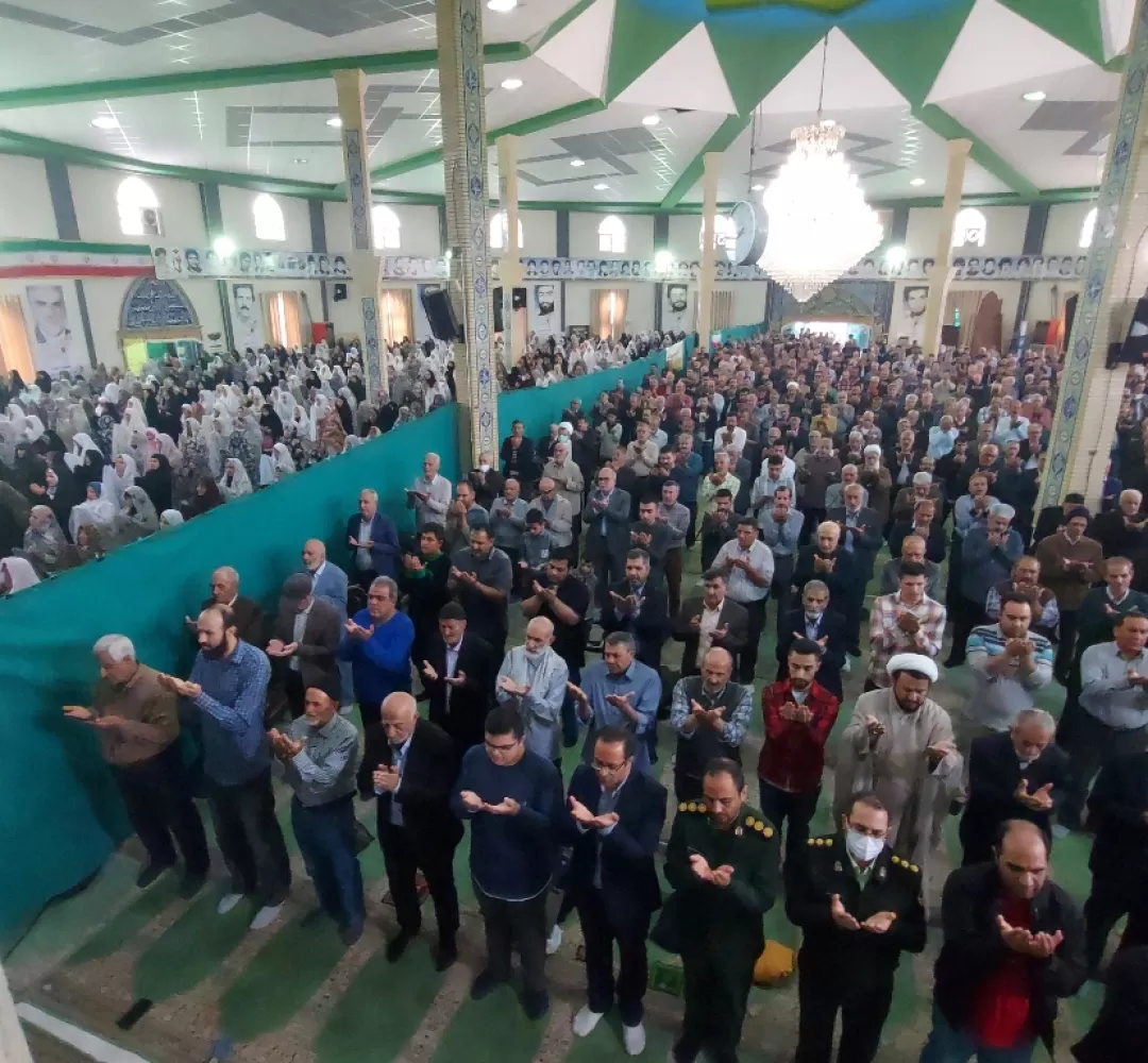 نماز عید فطر در تفرش برگزار شد