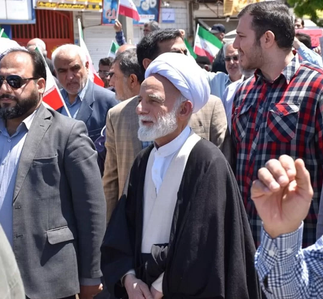 اجتماع نمازگزاران اراک در حمایت از مردم فلسطین