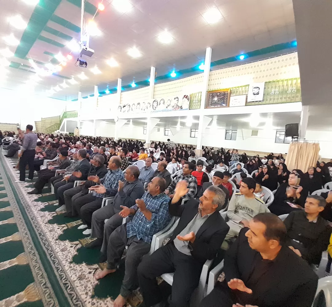 پچیدن شمیم رضوی در جشن دهه کرامت تلخاب