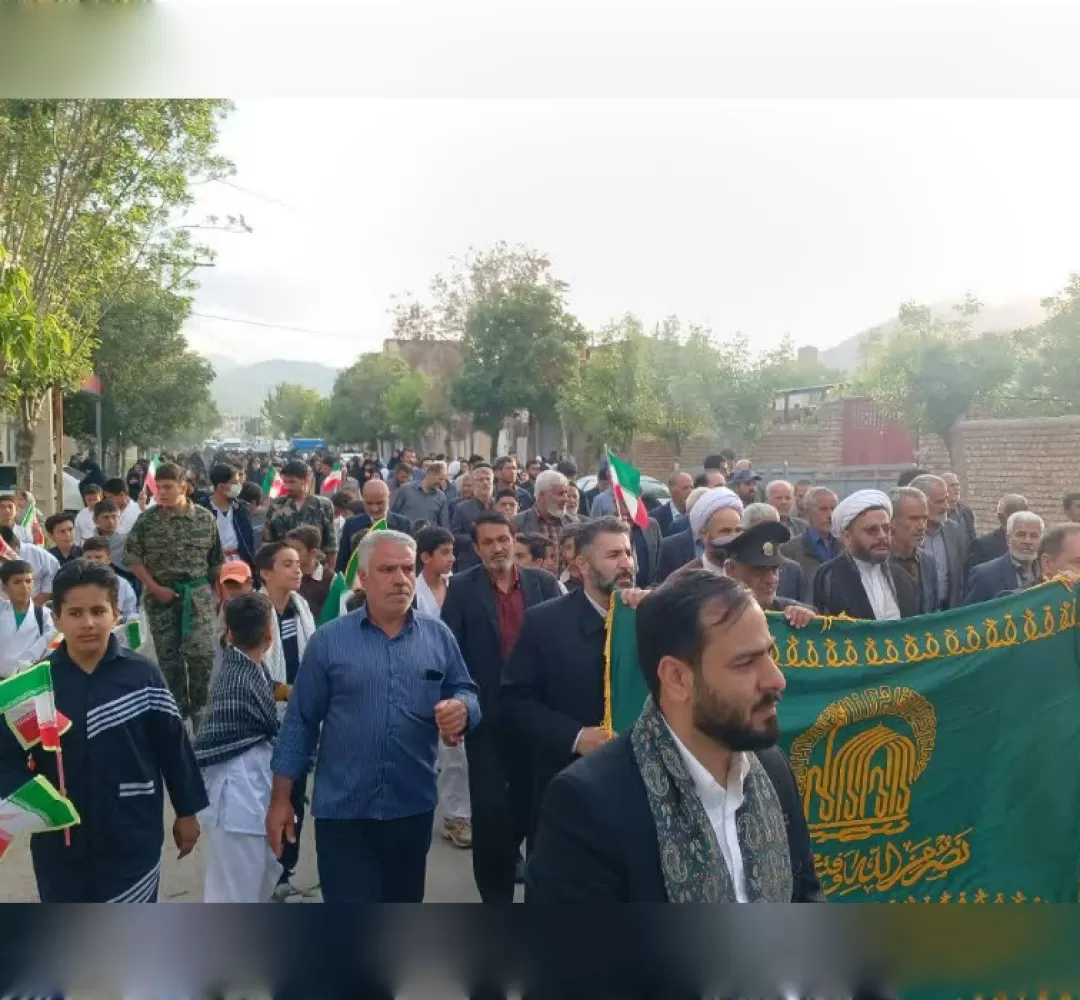 استقبال باشکوه مردم اناج از خادمان رضوی