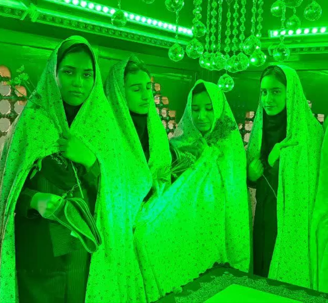 غبارروبی امامزاده سید علی اصغر(ع) ساوه