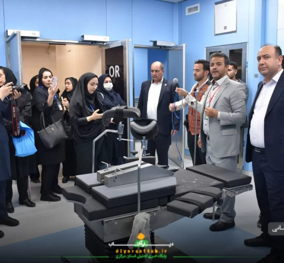 بازدید از پروژههای درمانی اراک