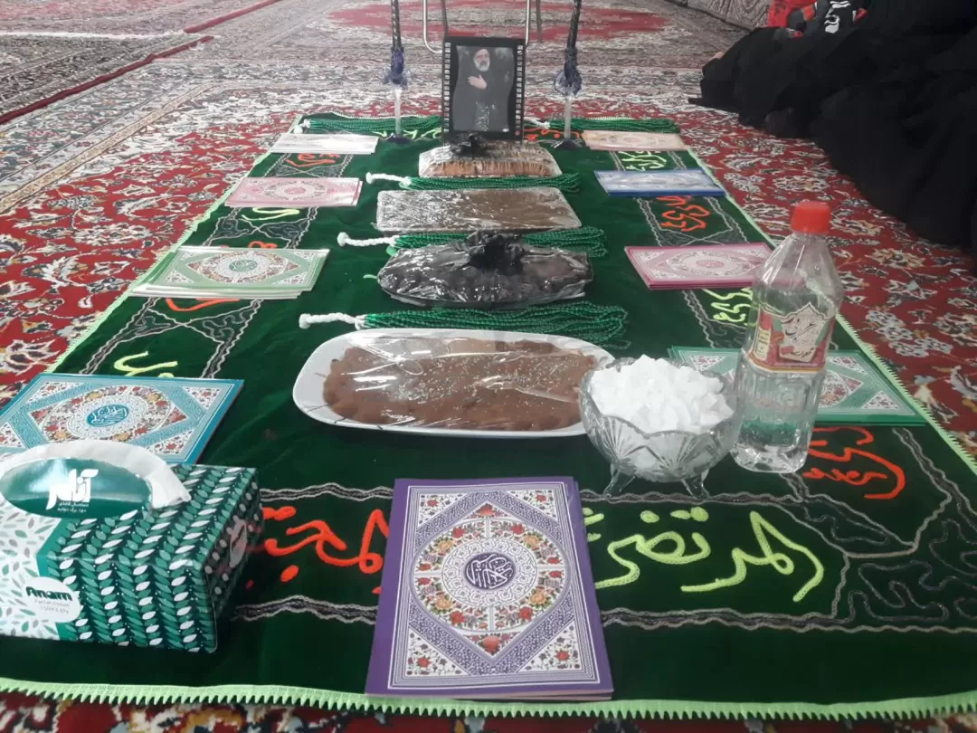 مردم فراهان در سوگ شهادت رئیس جمهور