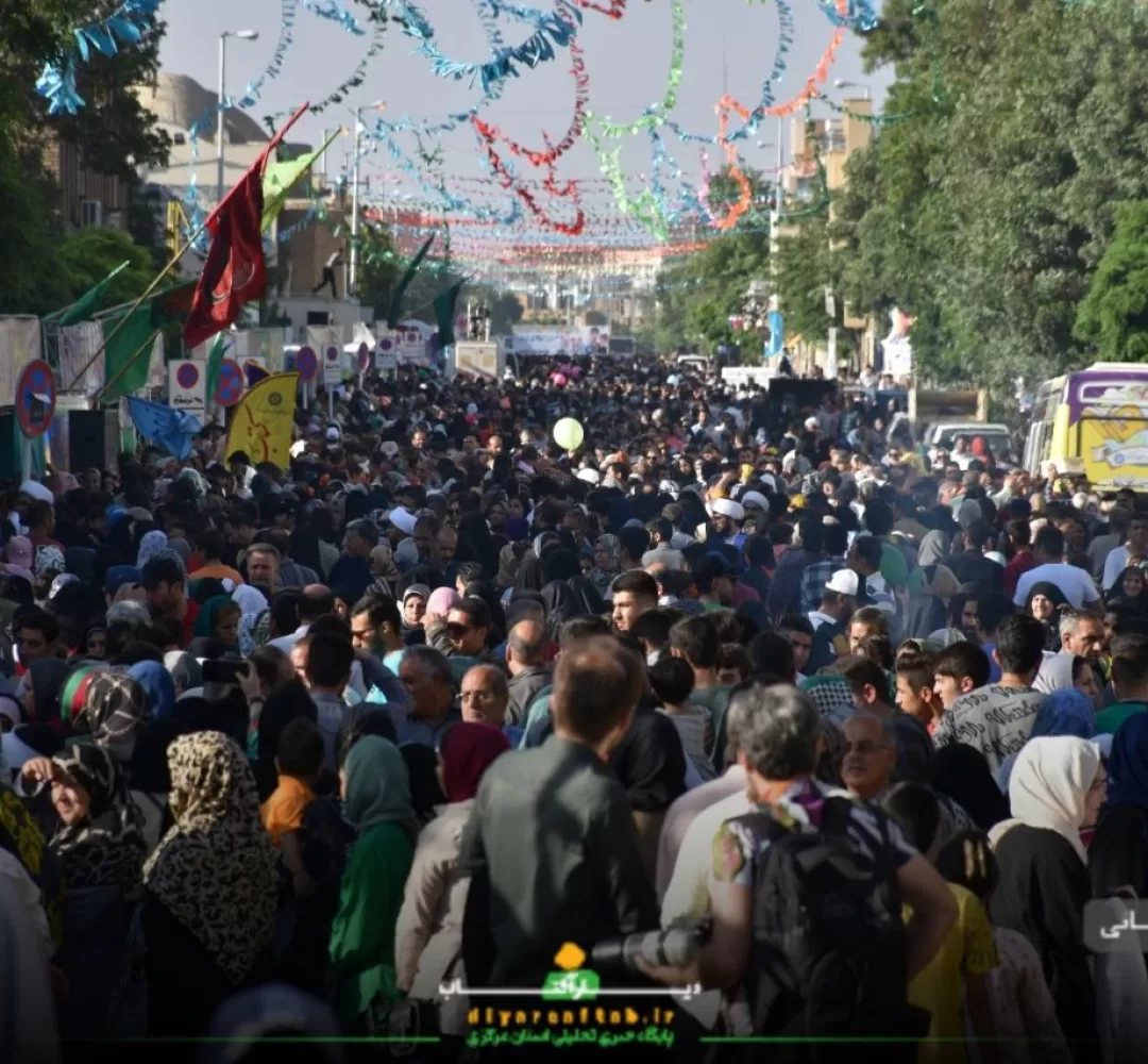 مهمانی کیلومتری غدیر در اراک