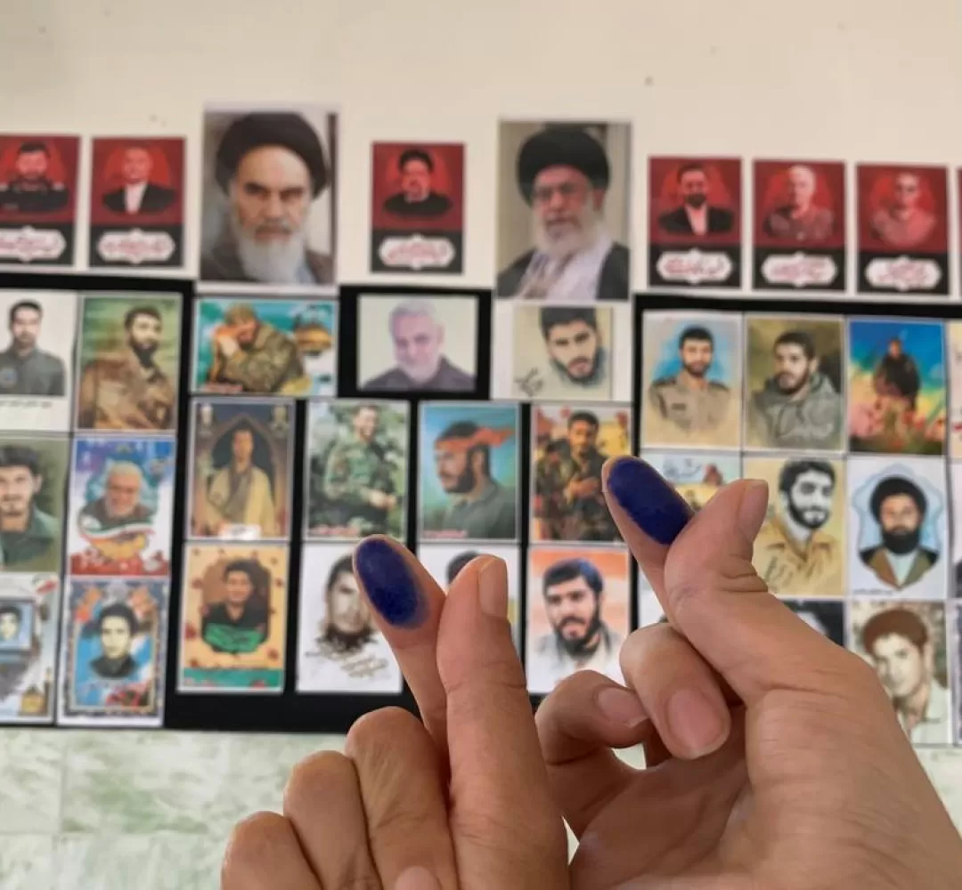 حضور باشکوه مردم کمیجان پای صندوقهای رأی